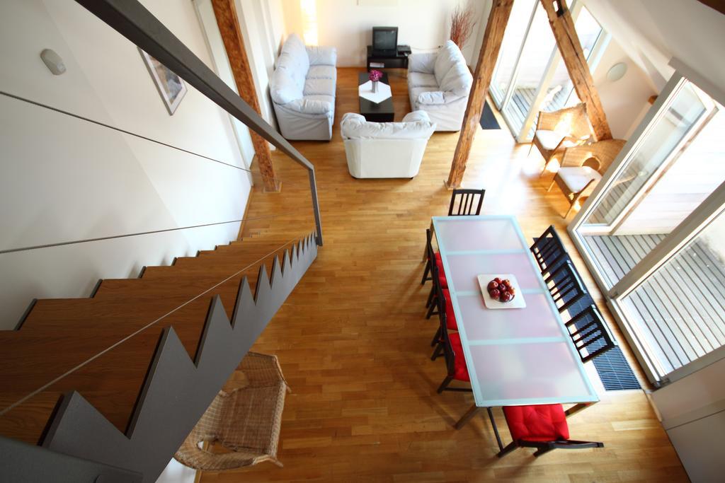 Vltava Penthouse Leilighet Praha Rom bilde